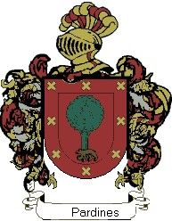 Escudo del apellido Pardines