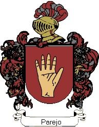 Escudo del apellido Parejo