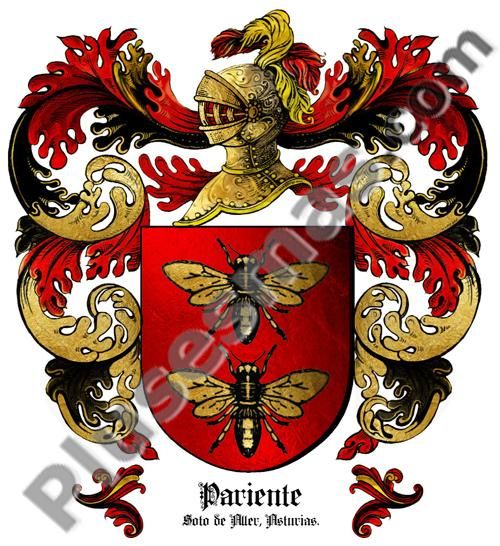 Escudo del apellido Pariente