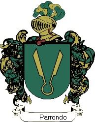 Escudo del apellido Parrondo