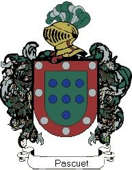 Escudo del apellido Pascuet