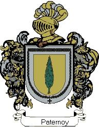 Escudo del apellido Paternoy