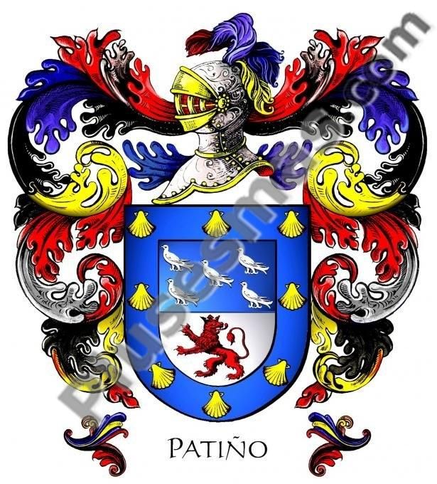 Escudo del apellido Patiño