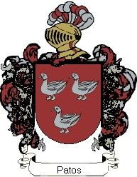 Escudo del apellido Patos