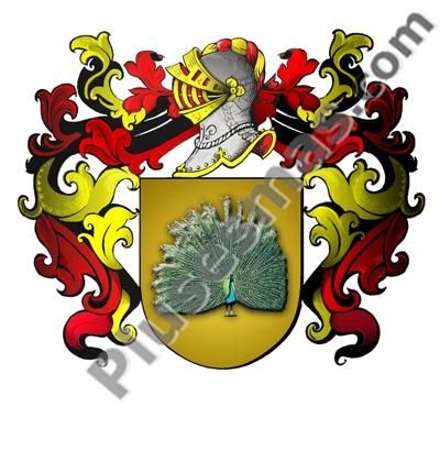 Escudo del apellido Pavón