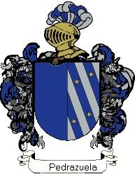 Escudo del apellido Pedrazuela