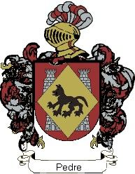 Escudo del apellido Pedre