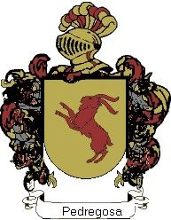 Escudo del apellido Pedregosa