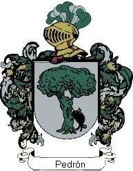 Escudo del apellido Pedrón