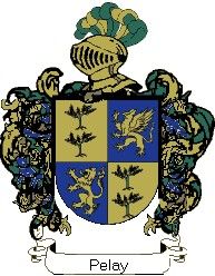 Escudo del apellido Pelay