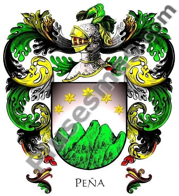 Escudo del apellido Pena