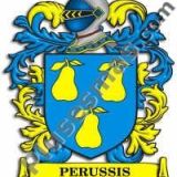 Escudo del apellido Perussis