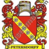 Escudo del apellido Petersdorff