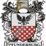 Escudo del apellido Pfunderburg