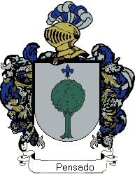 Escudo del apellido Pensado