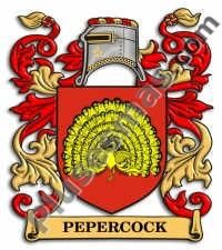 Escudo del apellido Pepercock