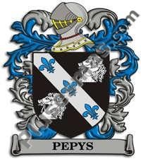 Escudo del apellido Pepys