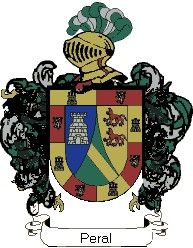 Escudo del apellido Peral