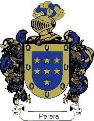 Escudo del apellido Perera