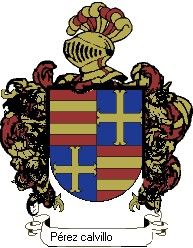 Escudo del apellido Pérez calvillo