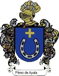 Escudo del apellido Pérez de ayala