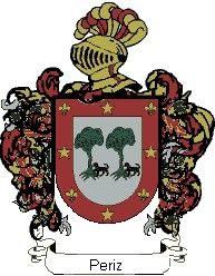 Escudo del apellido Periz