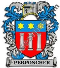 Escudo del apellido Perponcher