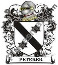 Escudo del apellido Peterer