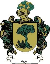 Escudo del apellido Pey