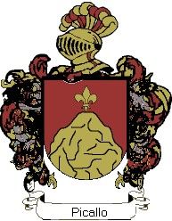 Escudo del apellido Picallo