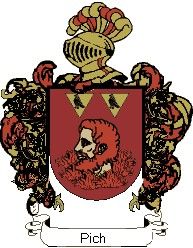 Escudo del apellido Pich