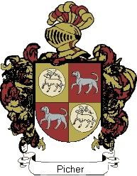 Escudo del apellido Picher