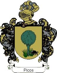 Escudo del apellido Picos