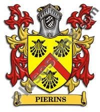Escudo del apellido Pierins