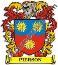 Escudo del apellido Pierson