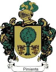 Escudo del apellido Pimienta