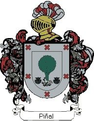 Escudo del apellido Piñal