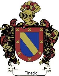 Escudo del apellido Pinedo