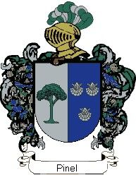 Escudo del apellido Pinel