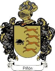 Escudo del apellido Piñón