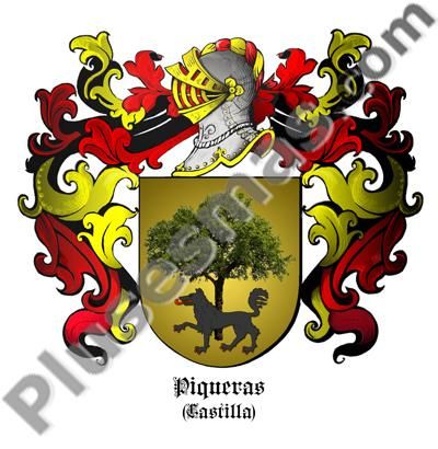 Escudo del apellido Piqueras