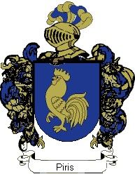 Escudo del apellido Piris