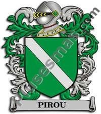 Escudo del apellido Pirou