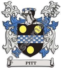 Escudo del apellido Pitt