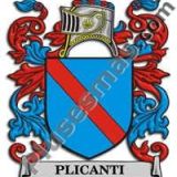 Escudo del apellido Plicanti