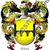 Escudo del apellido Pons