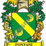 Escudo del apellido Pontani