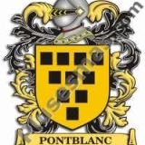 Escudo del apellido Pontblanc