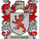 Escudo del apellido Pontcroix