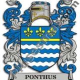 Escudo del apellido Ponthus